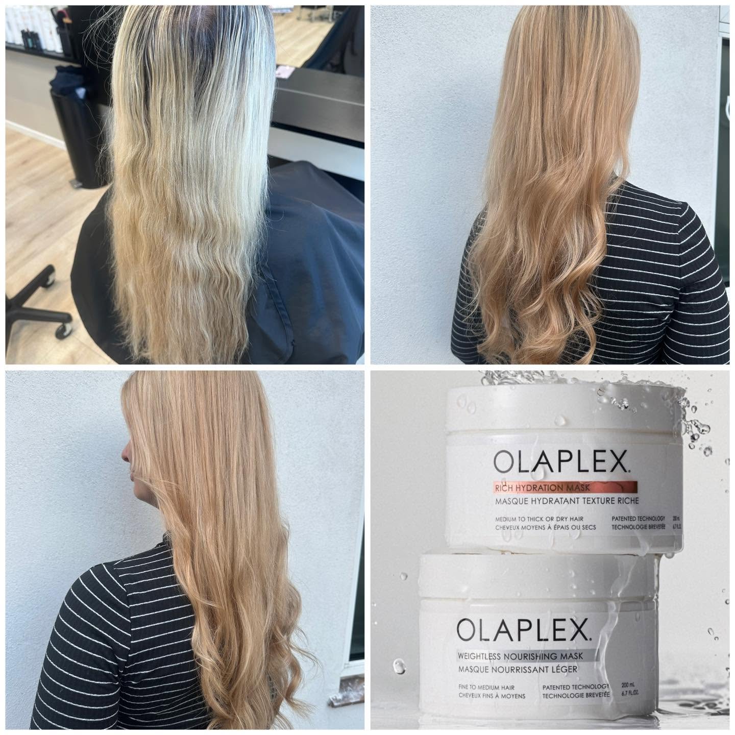 Olaplex kur – før og efter