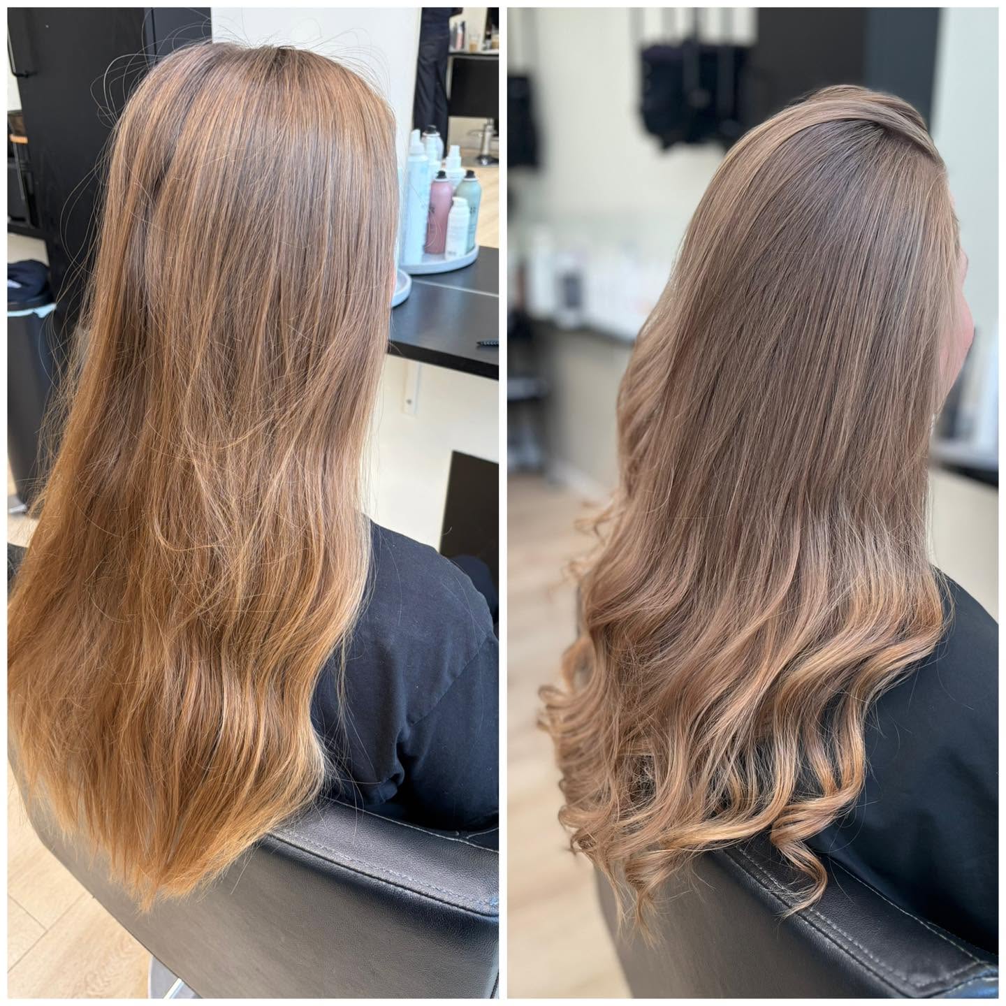 Balayage forvandling – varm til kølig